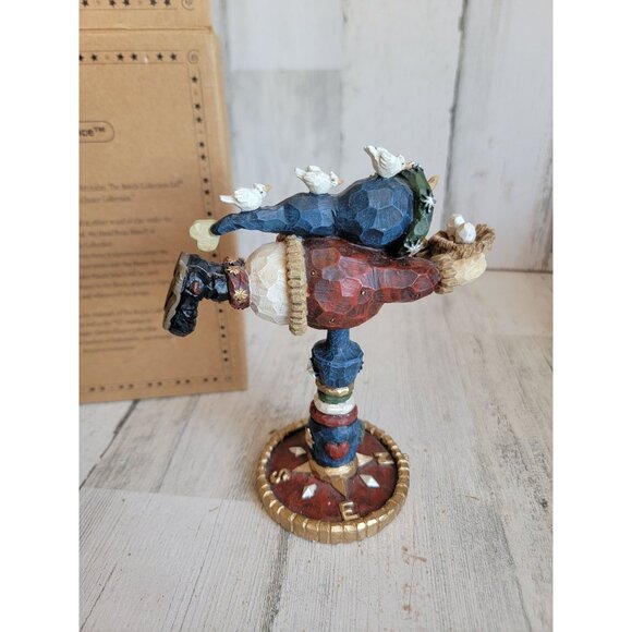 Boyd carvers we are all dependent on one another all of us on Earth snowman figu - Picture 4 of 7